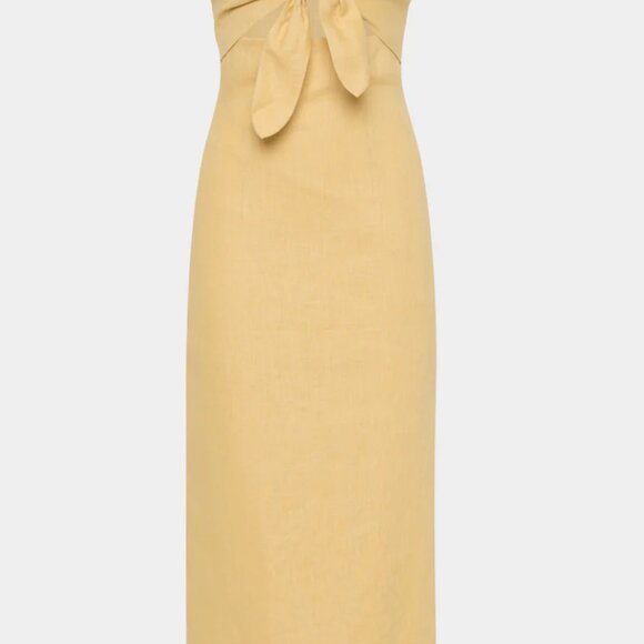 SIR. Carlotta Tie Midi Dress  USD $490 (Local duties included) or 4 installments - Picture 7 of 12